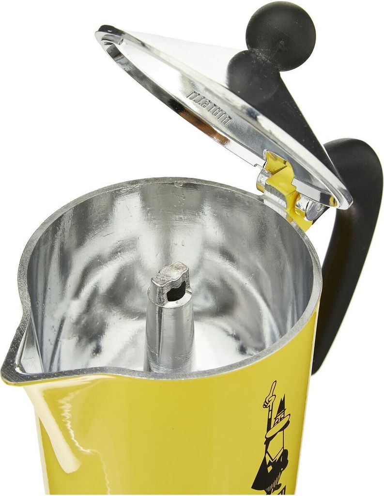 Bialetti Espressokocher Rainbow 6 Tassen gelb Produktbild