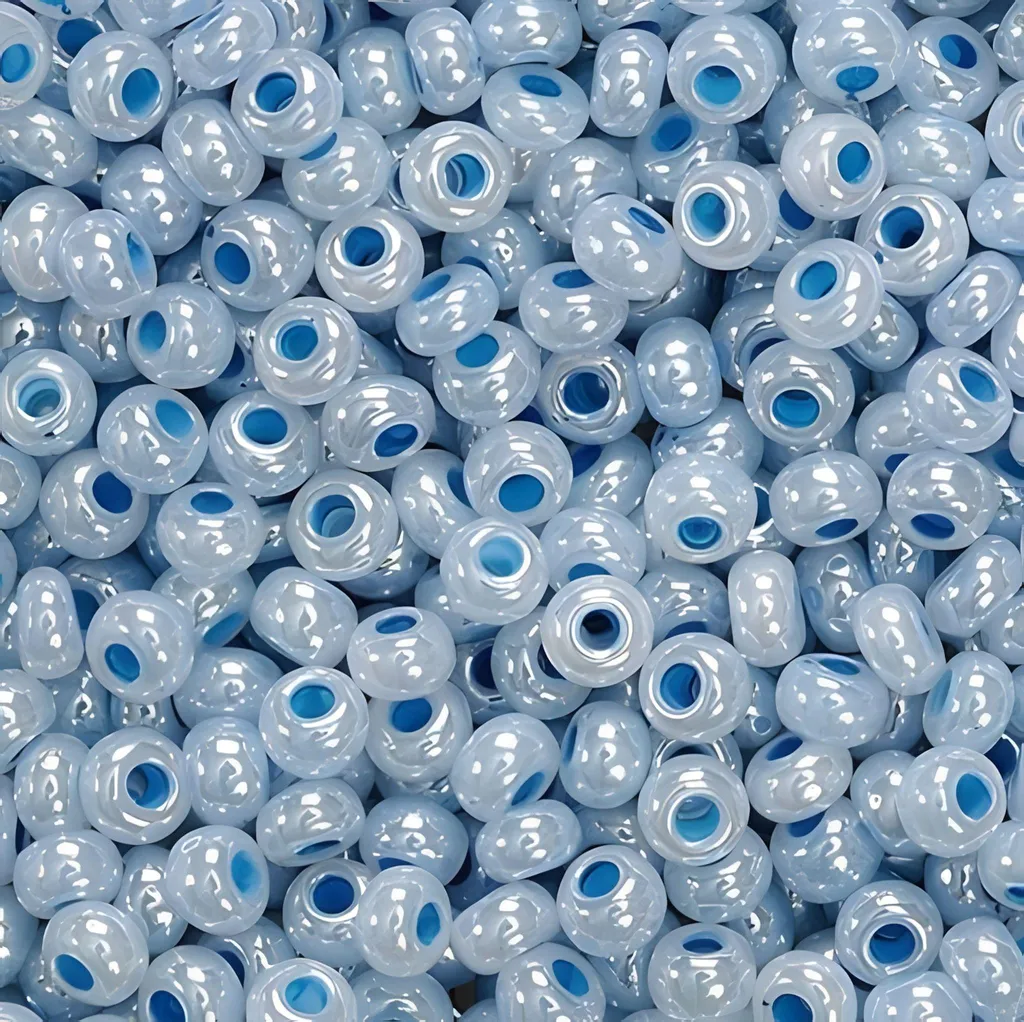 Perles de rocaille bleu d'eau 2,5 mm : finissez vos bijoux avec soin
