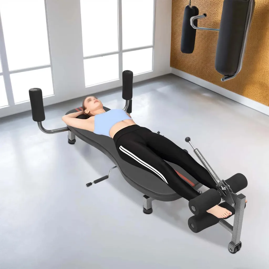 Table d'inversion pour colonne lombaire et nuque - Structure acier 150kg