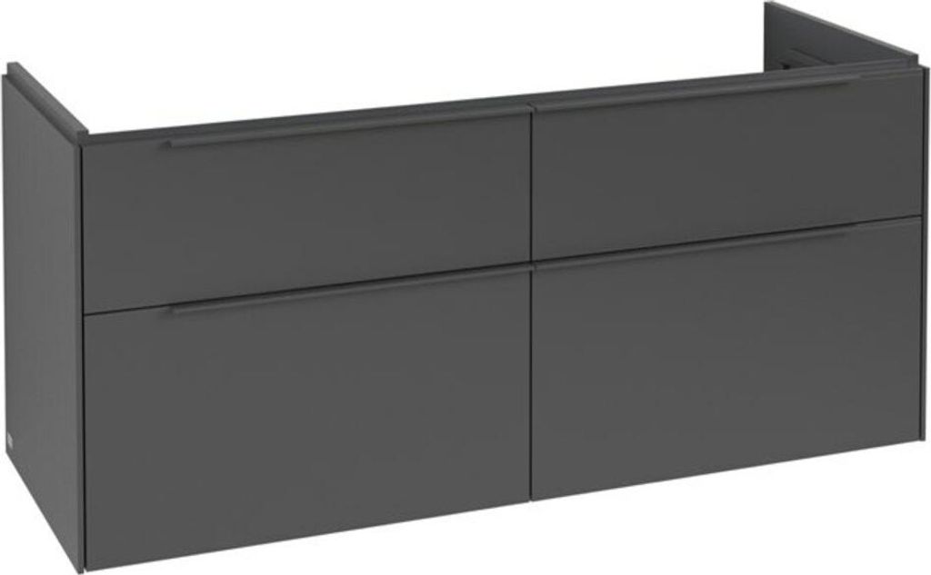 Villeroy & Boch Subway 3.0 Waschbeckenunterschrank, 4 Auszüge, 1272x576x478mm, C56802VR