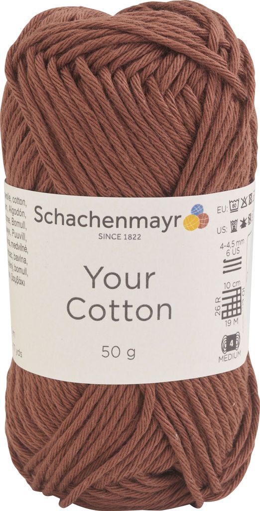 Schachenmayr Your Cotone Filato 70 m 50 g Cotone Maglia Immagine del prodotto 