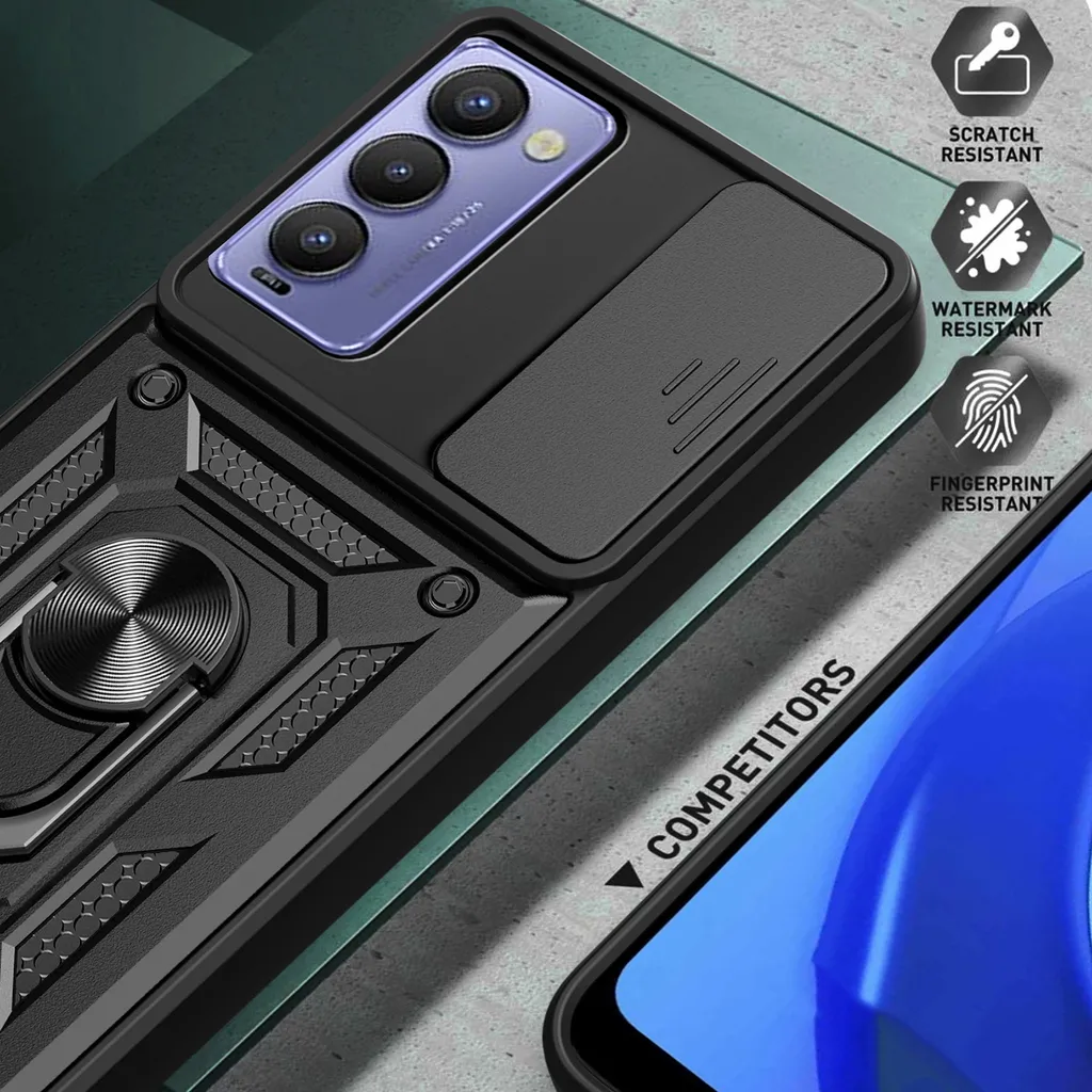 DFV mobile - per Tecno Camon 18 Premier (2021) Custodia impermeabile con fascia da braccio riflettente Sport