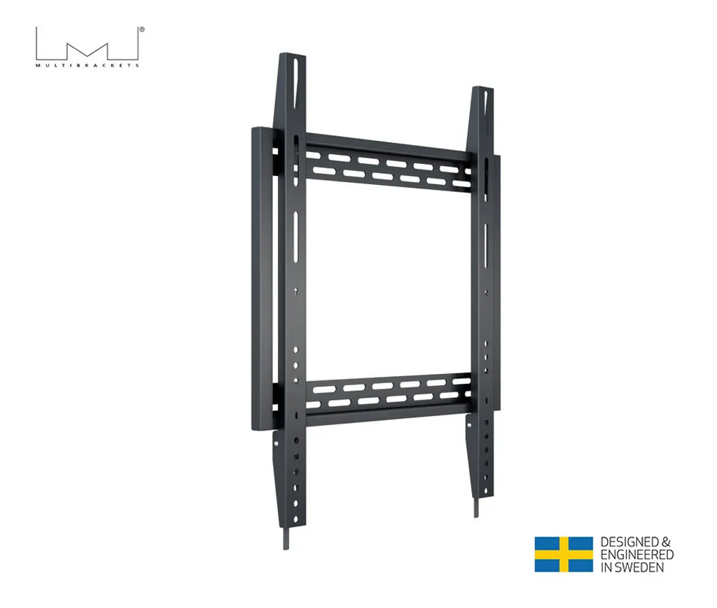 Support Mural Fixe pour Téléviseur LED et OLED 100" Noir Multibrackets