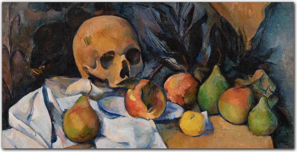 Coloray - Bild aus Glas - 120x60 cm - wohnzimmer glasblock mit bild wanddekoration gehärtetes Glas Dekoration Küche - Noch Knochen Leben