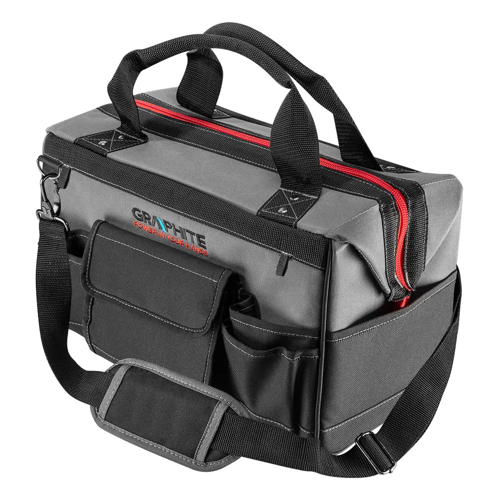 Organisez votre matériel avec cette sacoche outils 18,5 l multi-poches