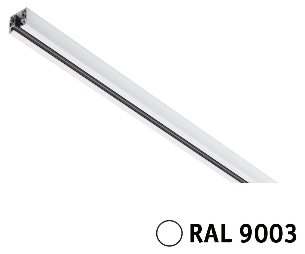 URail Schiene 1,5m  230V Signalweiß Produktbild 