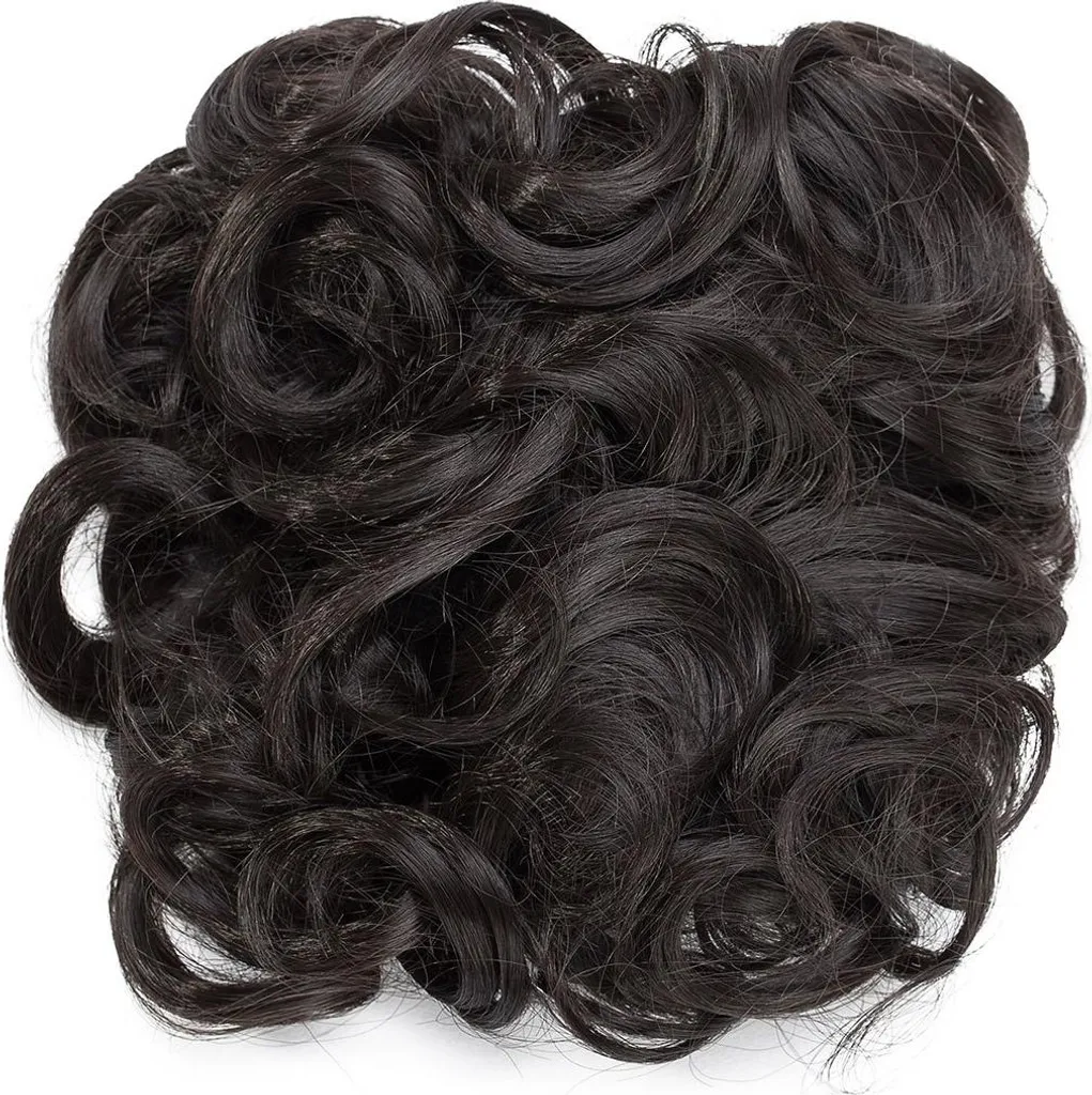 Extensions à clip cheveux naturels fins solution volume brun sable - 5