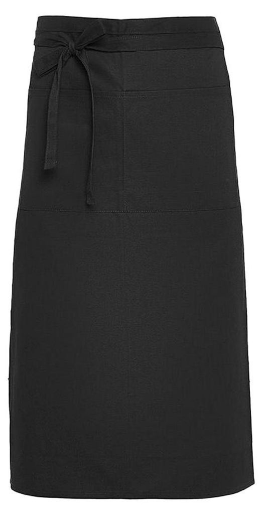 SG Accessories Bistro - Schürze "Rome", Tasche FK1677 (Einheitsgröße) (Schwarz)