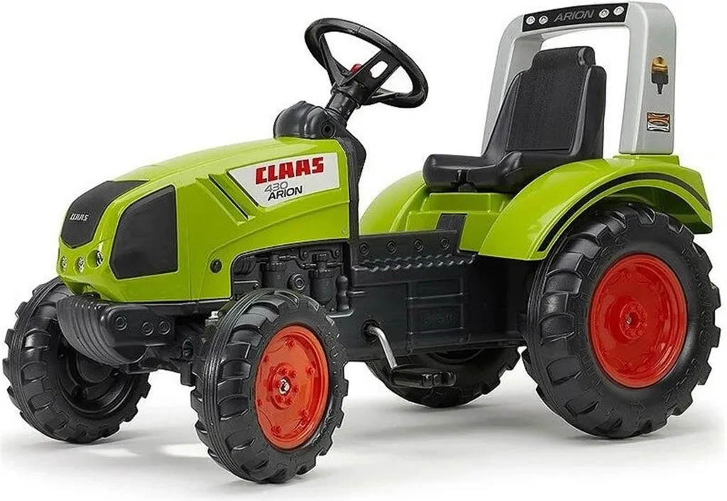 Tracteur Claas Arion 430 Falk Vert : Jouet Robuste avec Remorque XL