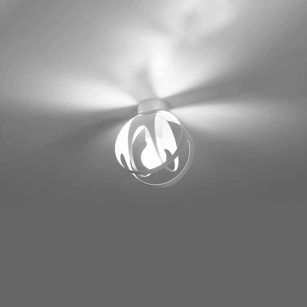 Plafonnier Blanc FINARA anti-éblouissement - Solution Éclairage E27 15W