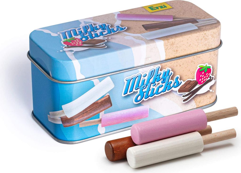 Erzi Eis Milky Sticks in der Dose - Kaufladenzubehör Produktbild 