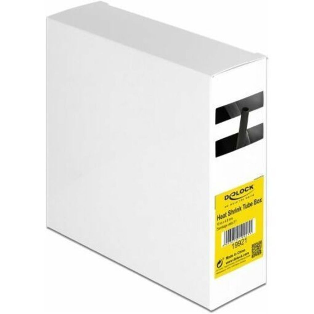 DELOCK Schrumpfschlauch Box, 10 m x 4,8 mm schwarz