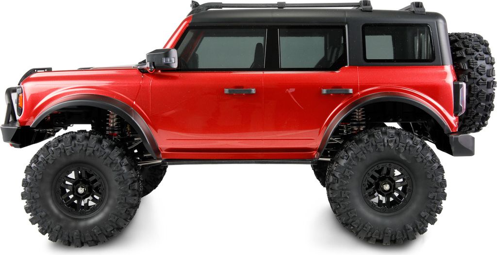 Amewi AMXRock Caballo Crawler 4WD 1:10 ARTR schwarz-metallic CT10 Chassis mit Hobbywing ESC, Artikel 22670