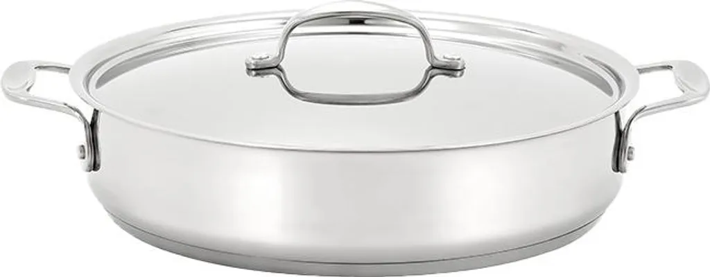 Pentola Stellar Profile con coperchio, acciaio inossidabile 18/10, 28 cm, 2,5 l, argento