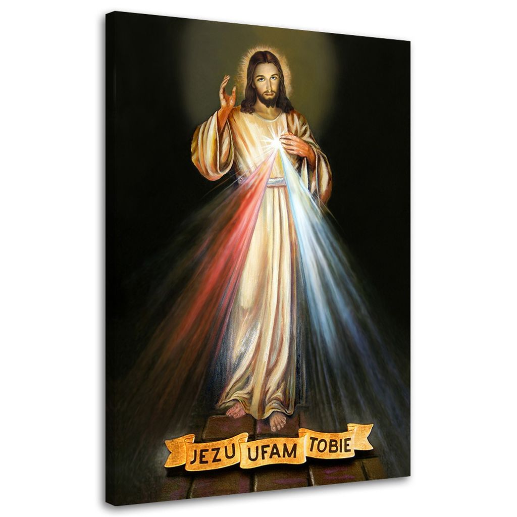 Feeby Leinwandbild Barmherziger Jesus ich | Kaufland.de