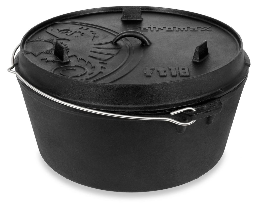 Petromax, olla para cocinar a fuego, modelo FT18; olla Imagen del producto 