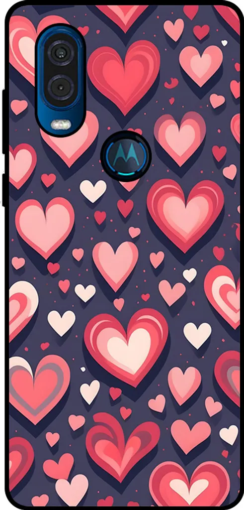 Regala Cuore al tuo Motorola One Vision | Cover Smartphonica TPU