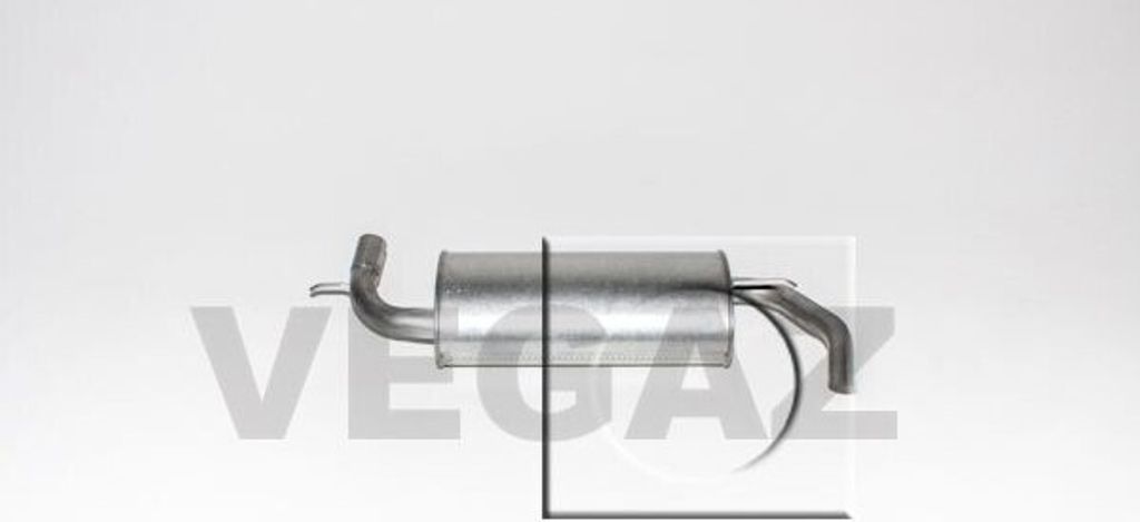 VEGAZ MOS-115 Endschalldämpfer für LAND ROVER Freelander SUV (L314) Auspuff