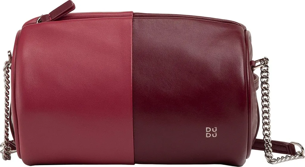 DuDu Abigail: Borsa Cilindrica in Pelle 19,5 cm | Qualità Artigianale