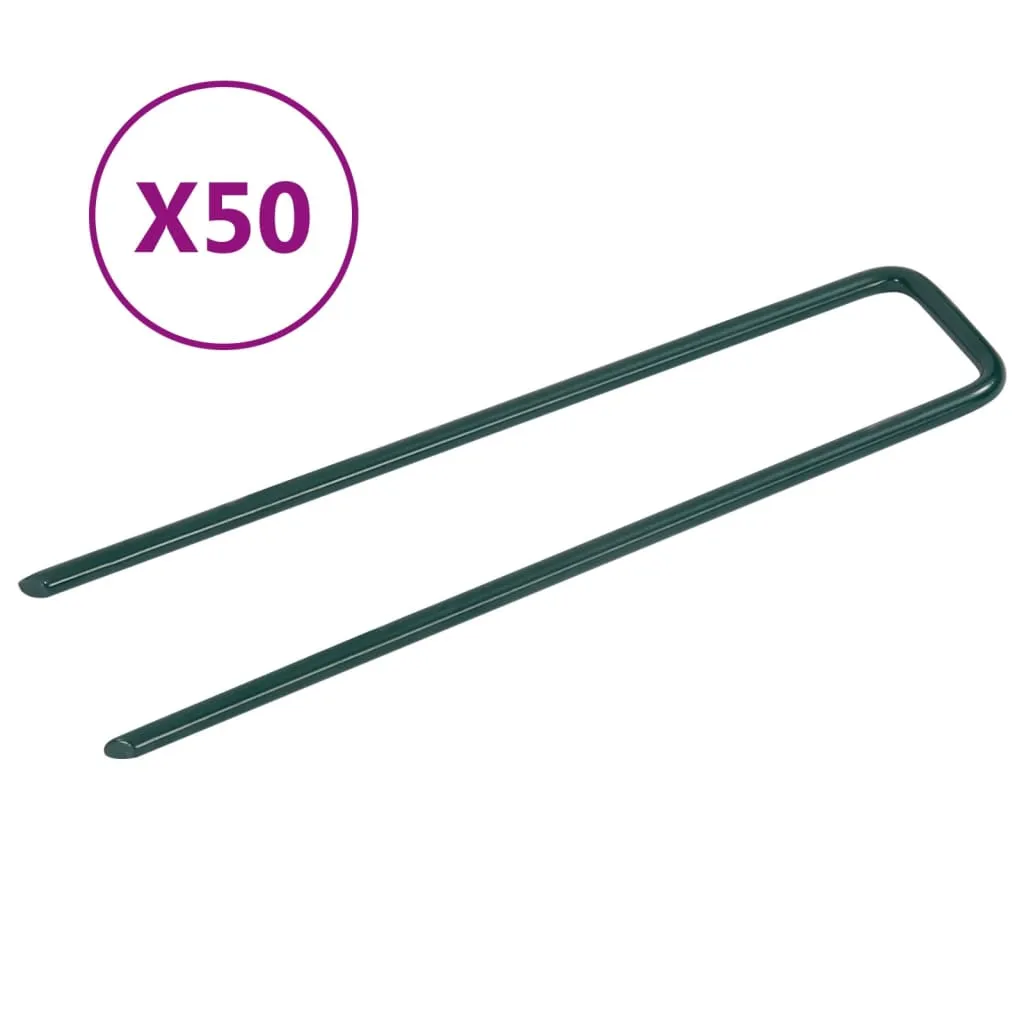 Accessoires de pose gazon artificiel 50 clous en U fer pour aménagement