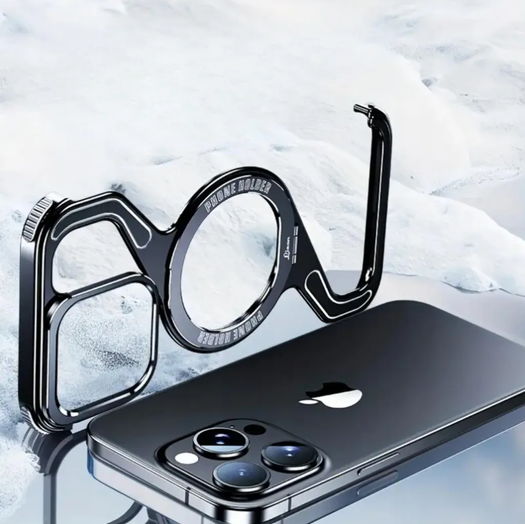 Coque iPhone 16 Pro blindée MagSafe avec support titane robuste - 6