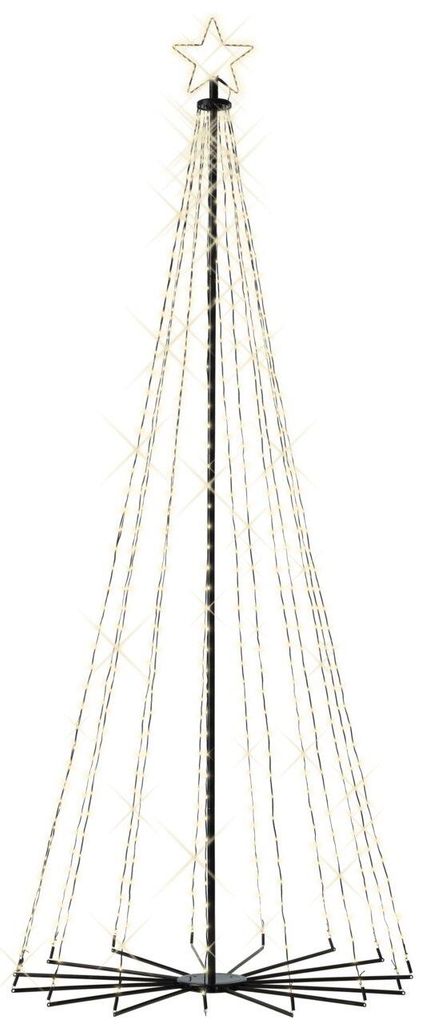 Lumineo, albero decorativo in metallo con LED, 240 cm, 706 Immagine del prodotto 