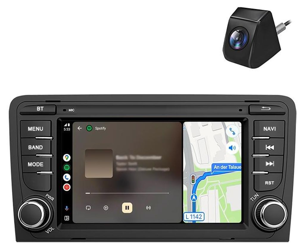 Radio samochodowe Android do Audi A3 S3 RS3 8P 2003-2013 Zdjęcie produktu 