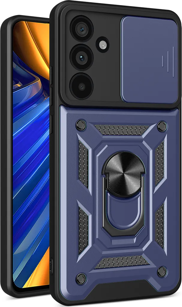 OFFERTA: Custodia Samsung Galaxy M35 Protezione Militare Blu