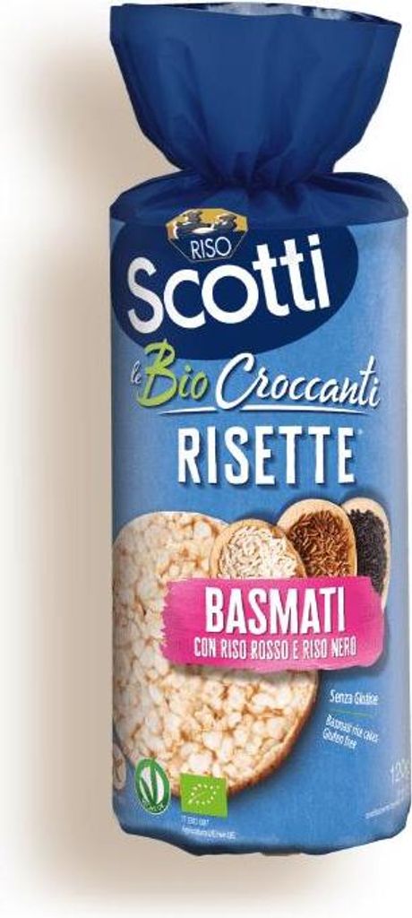Glutenfreie  Risette Basmatti Reiswaffeln 120g - Scotti Produktbild 