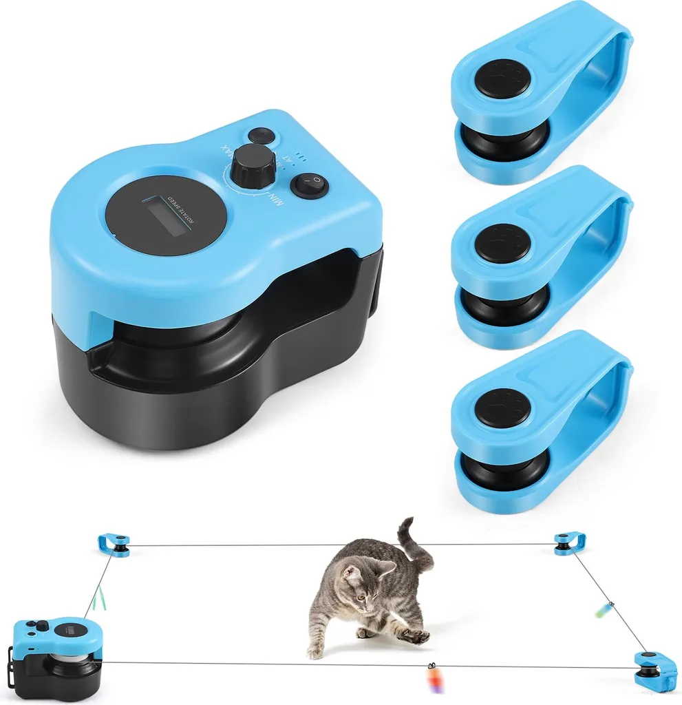 Tapis roulant pour chat avec vitesse réglable et contrôle à distance