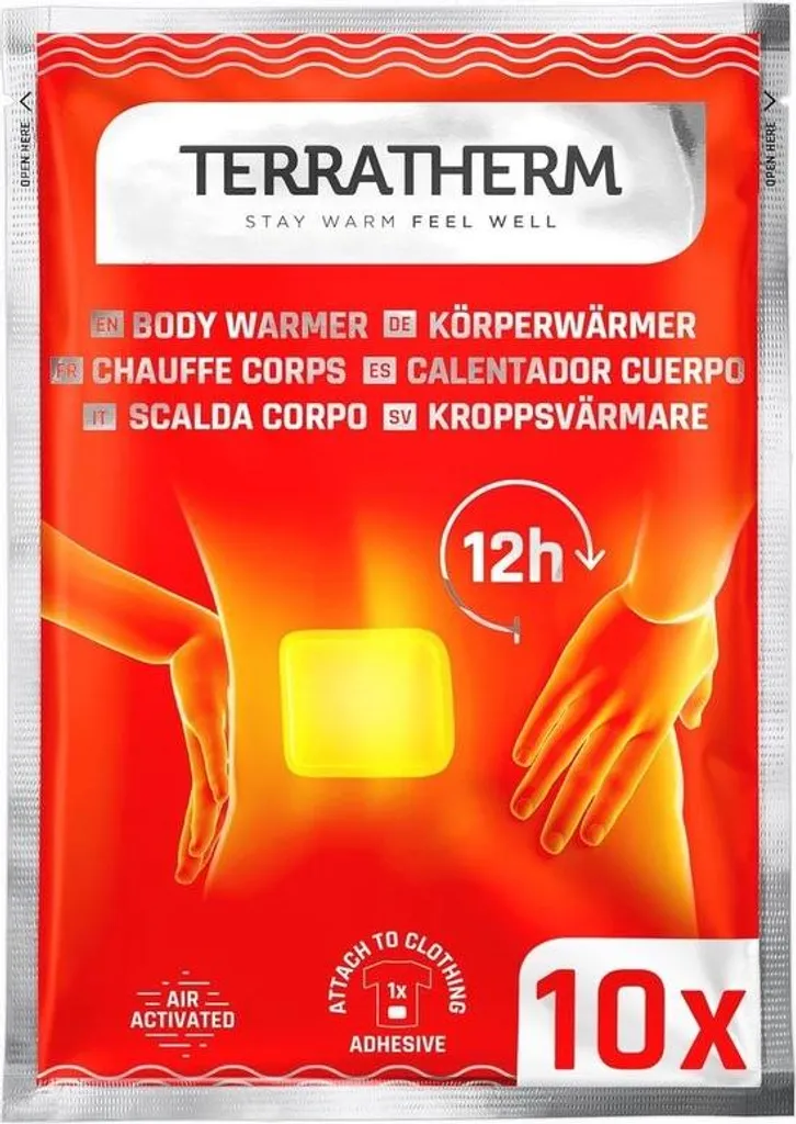 Patch chauffant pour soulager le dos et les épaules au travail - 10u