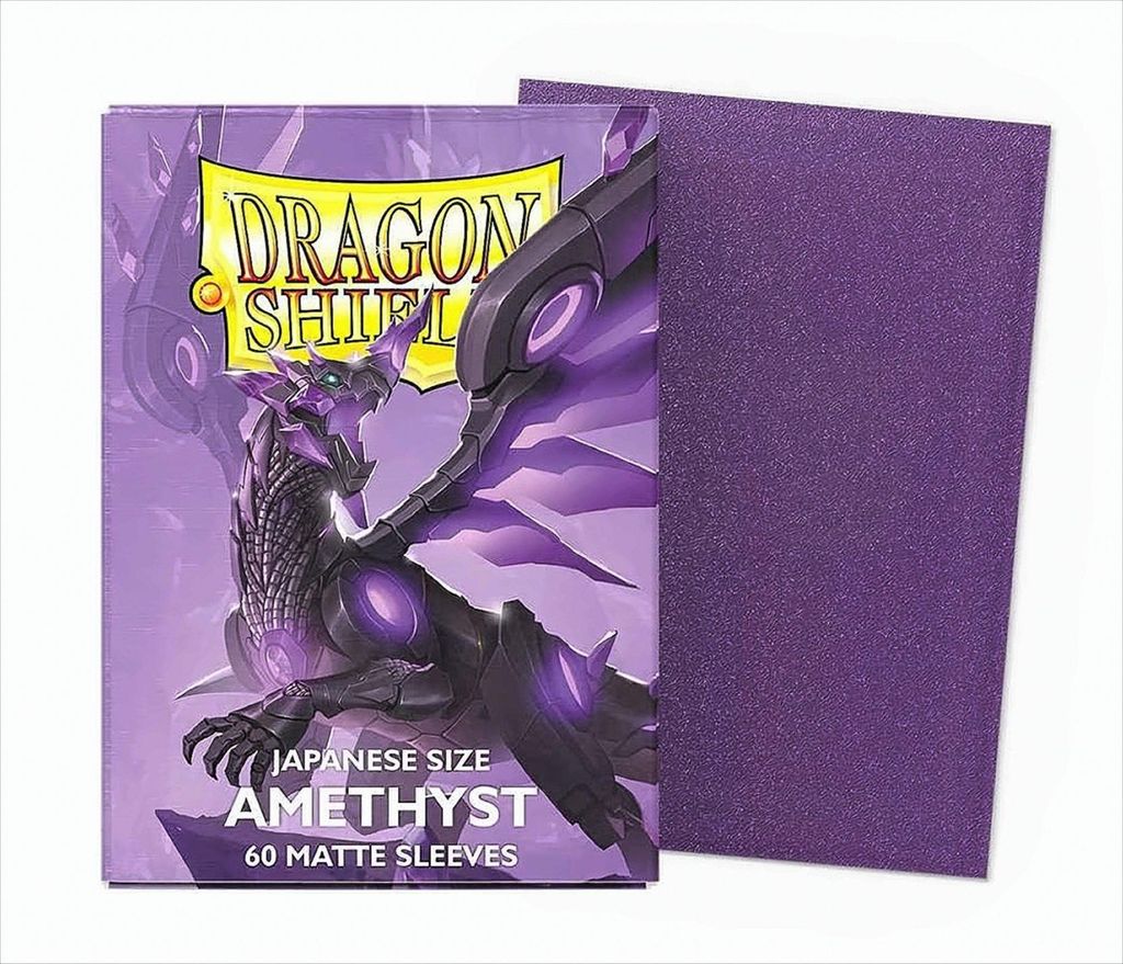 Dragon Shield Japanese Size Matte Sleeves - Amethyst (60 Produktbild 