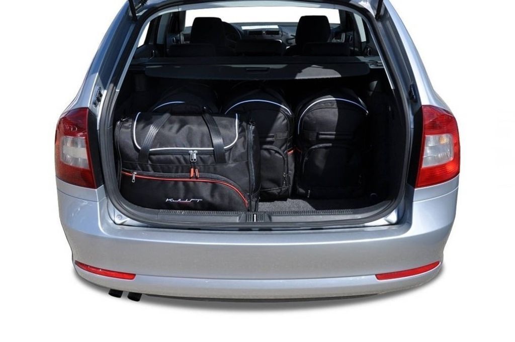 Skoda Octavia Kombi 2004-2013 Kofferraumtaschen Set 5 Stk
