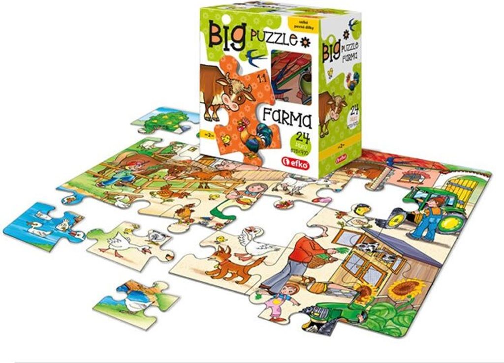 EFKO Puzzle Big Baby 24 Stücke Produktbild 