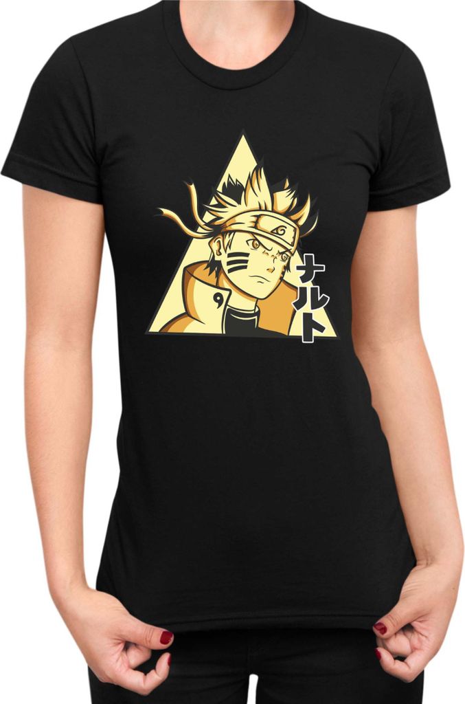 Damen T-Shirt Naruto Naruto 08, Lady S / Schwarz