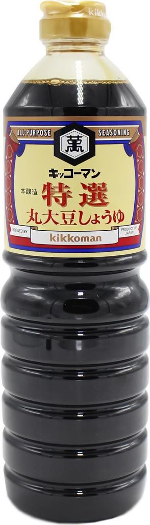 Kikkoman Sojasauce Tokusen Marudaizu Shoyu JAPAN 1L Produktbild 