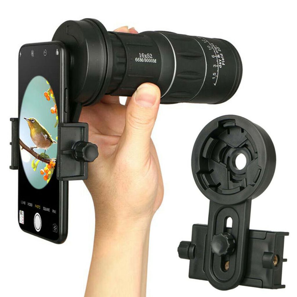 Handy Kamera Halterung Adapter für Binokulares Monokular Spotting Scope Teleskop 