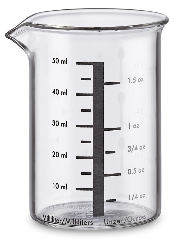 Küchenprofi Messbecher 50 ml, Glas 911953550 4007371072076 Produktbild 