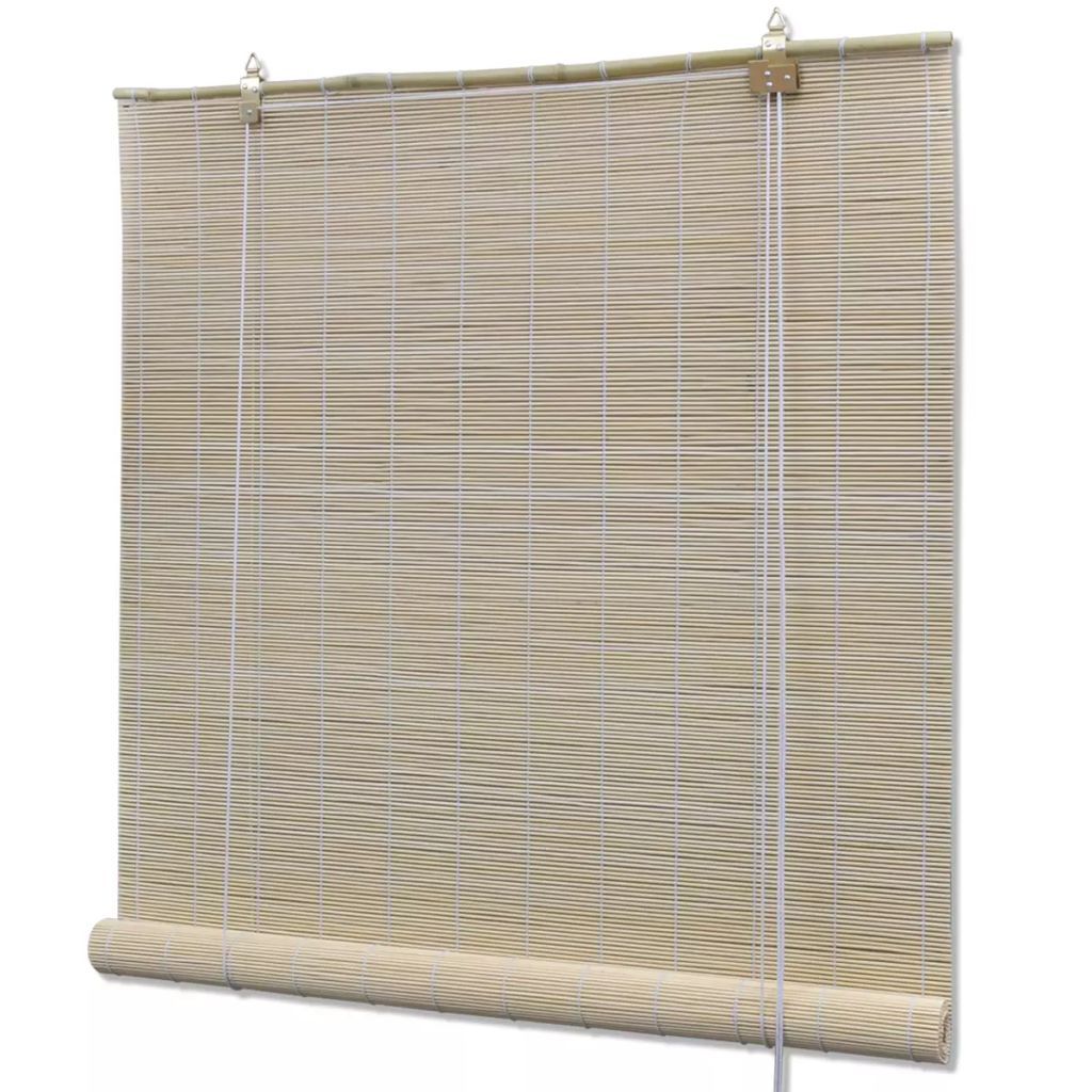 vidaXL Roleta bambusowa 140x220 cm naturalna Zdjęcie produktu 