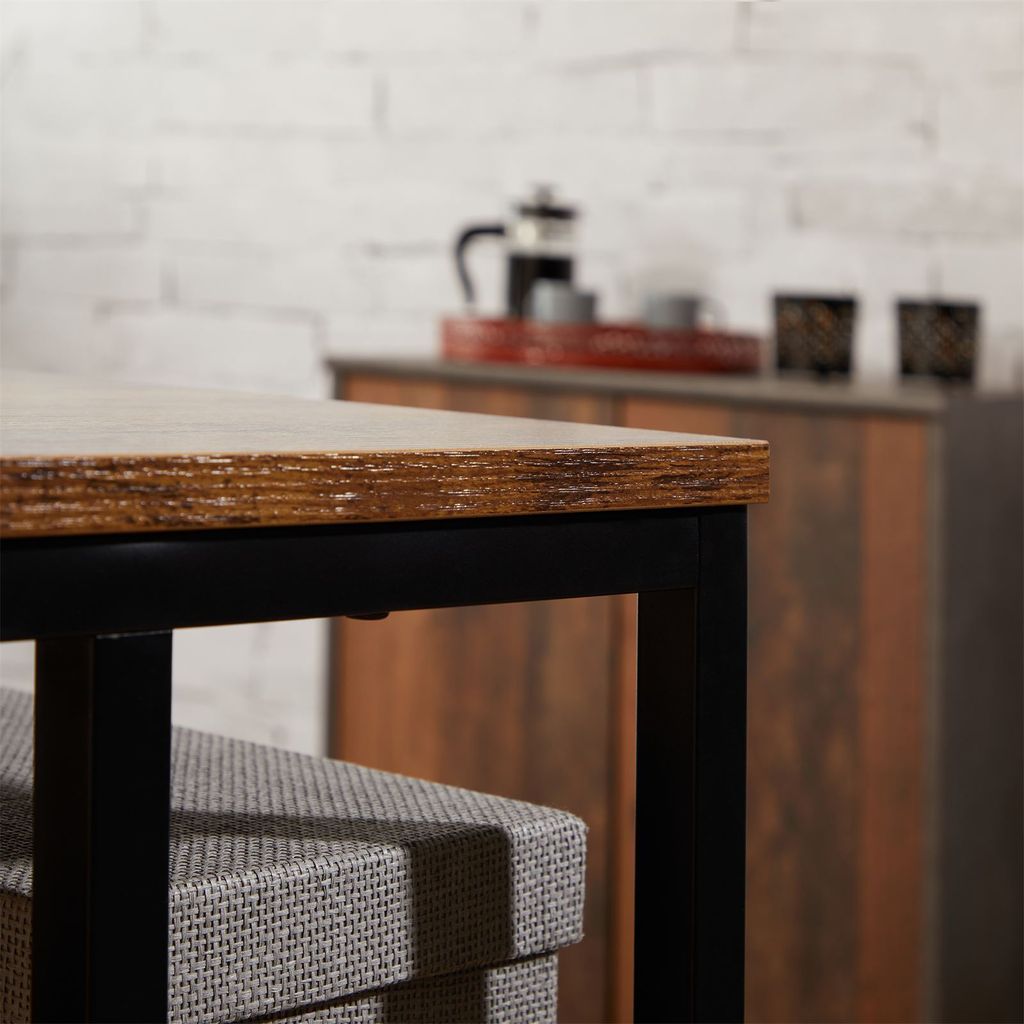 Schreibtisch TAVIRA im Industrial Stil aus Metall in Produktbild 5