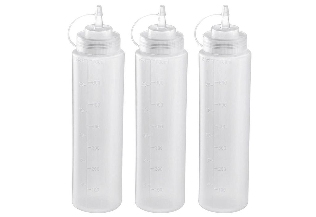 Westmark 3 Quetschflaschen, 700 ml, 23862270 Immagine del prodotto 