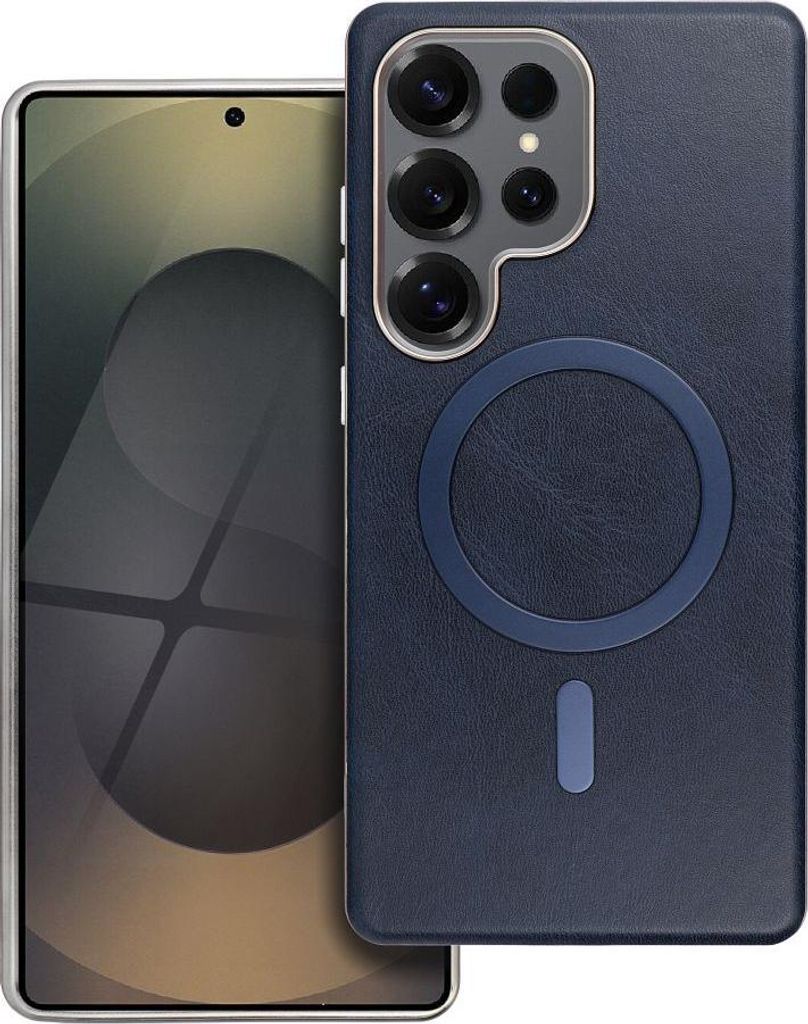 Case passend für Samsung A07 Gentleman Mag Cover kompatibel mit MagSafe navy blue