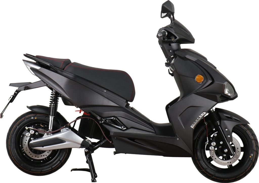 GT-Union eStriker 45km/h, mattschwarz  mattschwarz Produktbild 
