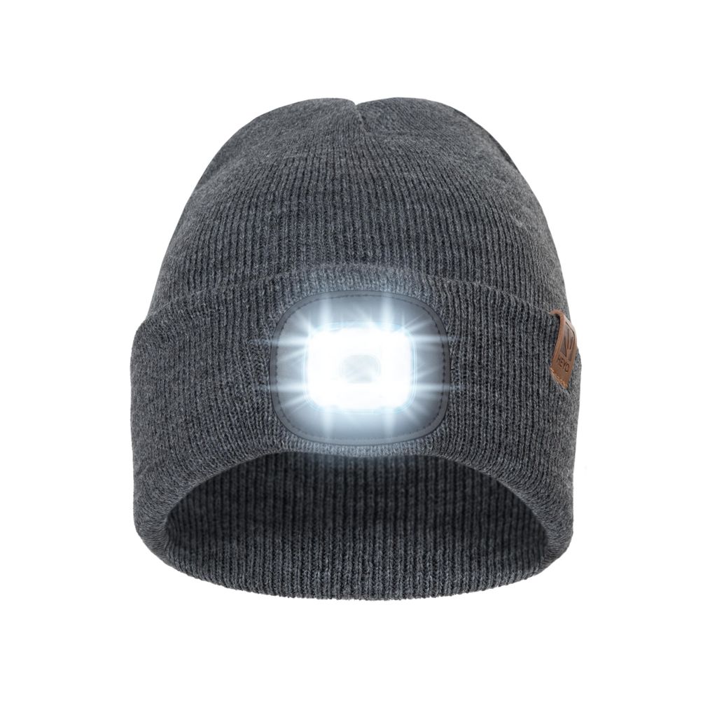 Mütze mit LED Licht HEYO Herren Damen Beleuchtete Beanie Produktbild 