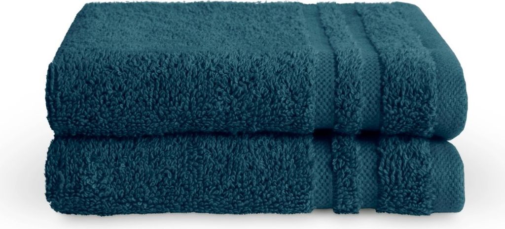Byrklund Gästetuch Bath Basics Dunkelblau - 2x 30x50 cm