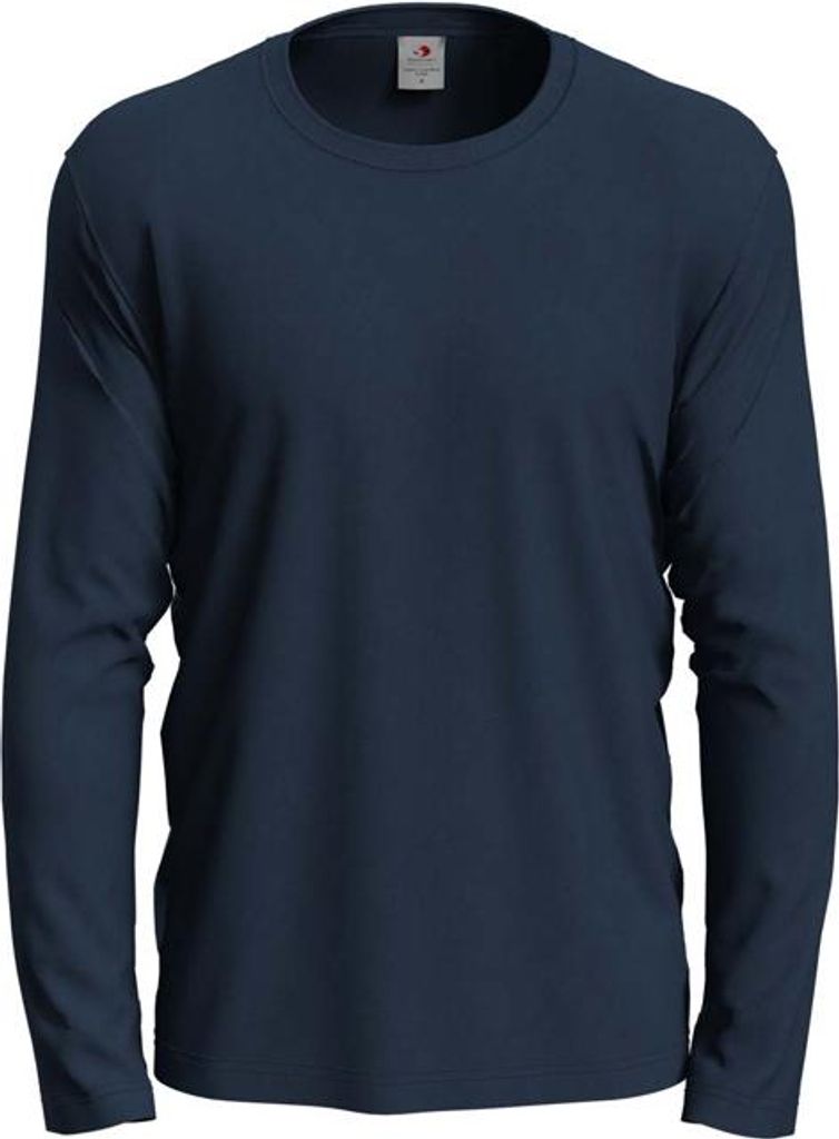 Pánské tričko, dlouhý rukáv - Stedman CLASSIC-T LS - blue Obrázek produktu 