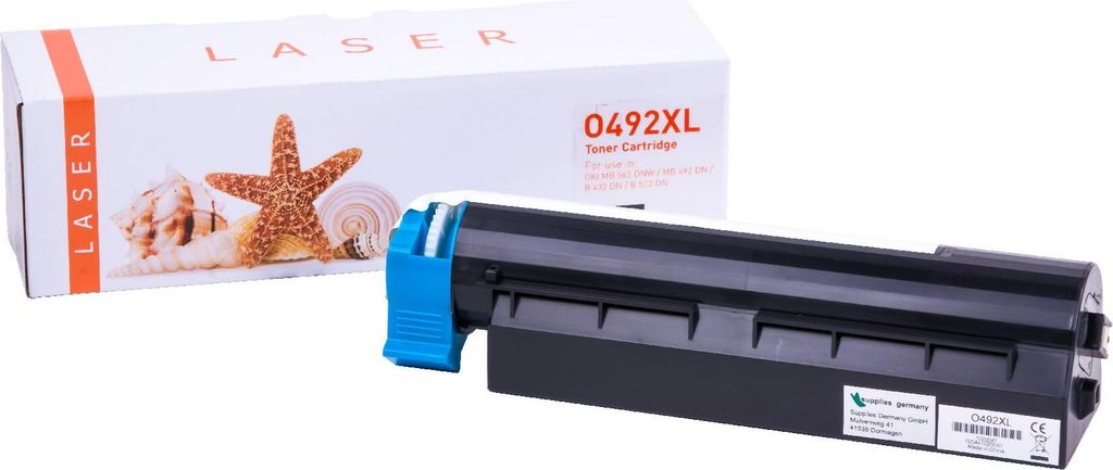 black Toner 3.7-45807111 kompatibel mit Oki 45807111 Seiten: 12.000
