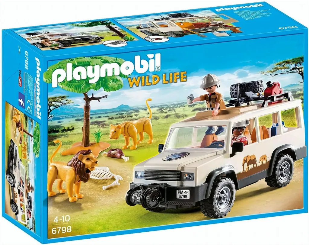 Jouet PLAYMOBIL 6798 Véhicule Tout-Terrain Robuste contre les Chocs