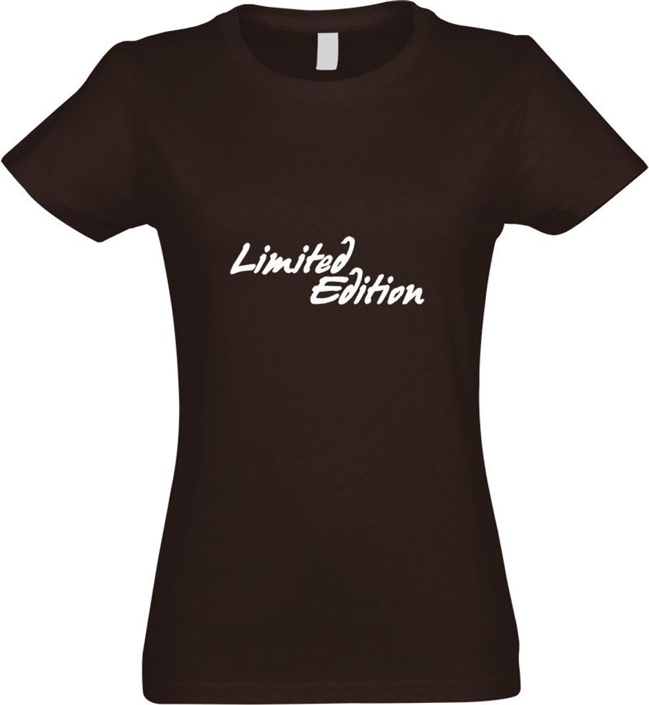 Kiwistar - T-Shirt tailliert - Damen - Chocolate - Limited Edition - mit Motiv Bedruckt - Funshirt Design - Sport - Freizeit - Damen - XL