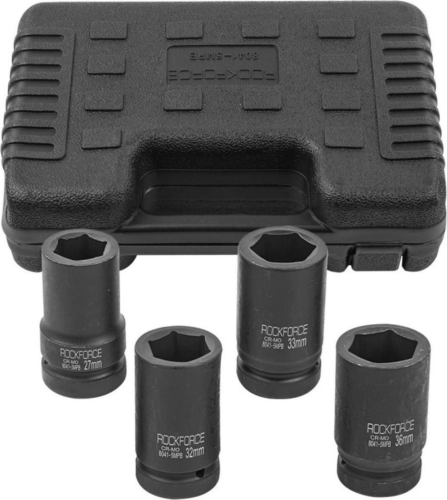 Kraft-Steckschlüsselsatz 1"" 27-36mm 6-kant